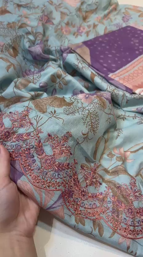 Sapphire Lawn 3Pc